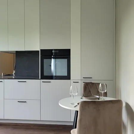 Ferienwohnung Naujos Statybos Butas Salia Centro Klaipėda Exterior foto